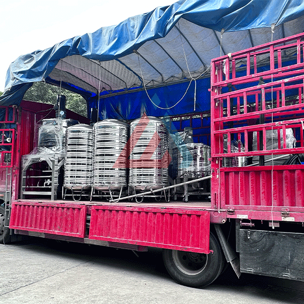 شحنة Wejing لأواني معالجة المياه واستحلابها لدعم تطوير صناعة مستحضرات التجميل