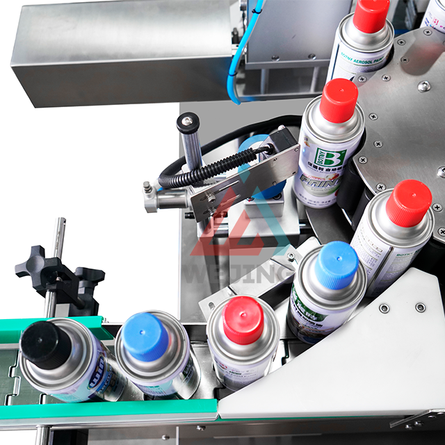 آلة وضع العلامات على خط تعبئة الهباء الجوي