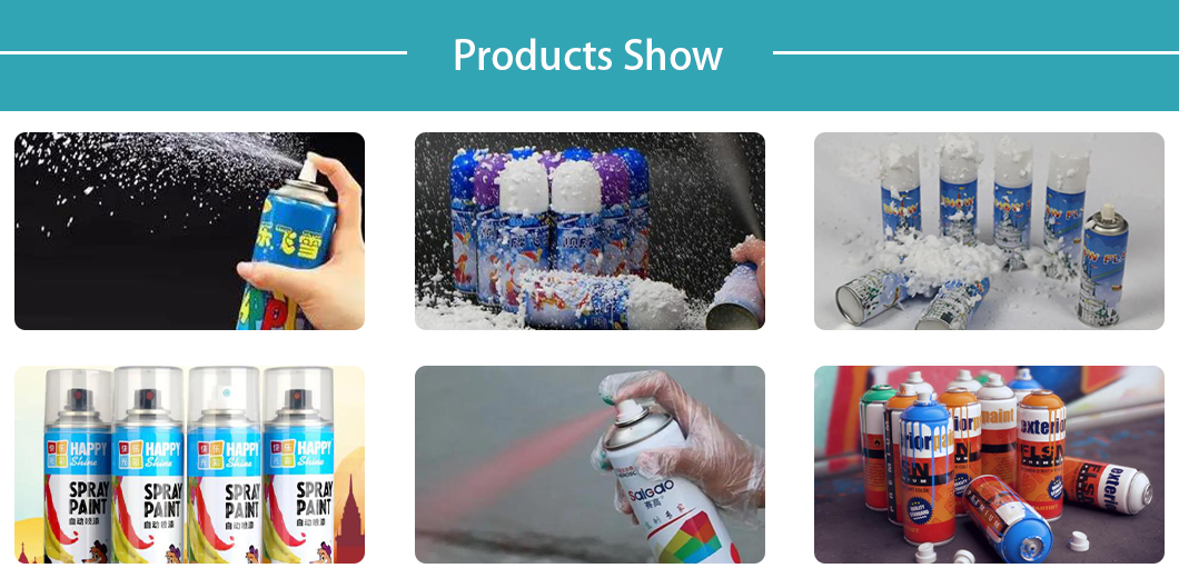 منتجات طلاء رذاذ الثلج