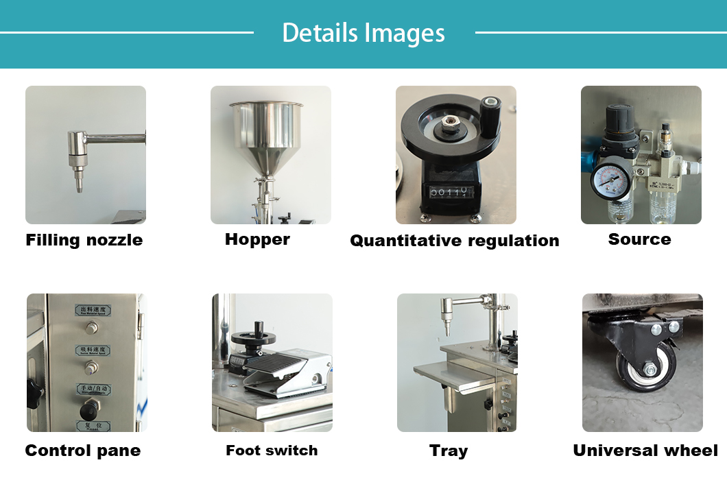 آلة ملء المعجون السائل