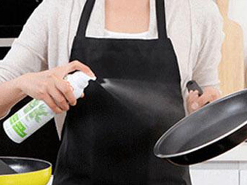 آلة إنتاج وتعبئة رذاذ زيت الطعام وحلولها