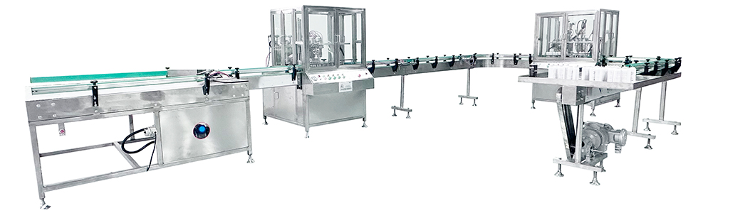 آلة تعبئة الأيروسول الأوتوماتيكية الكاملة