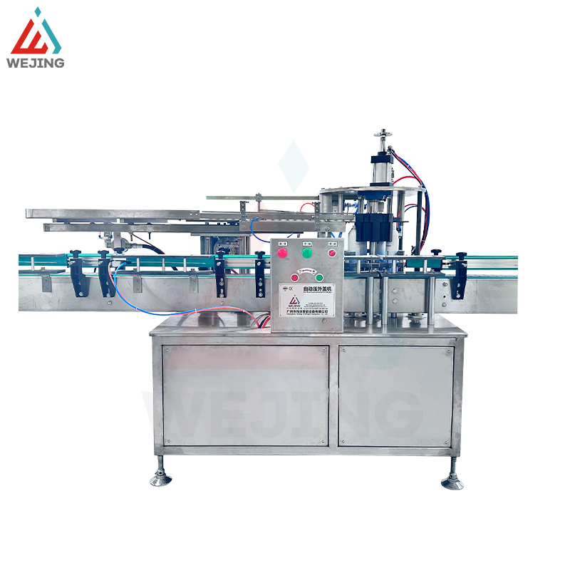 آلة إدخال الغطاء والضغط