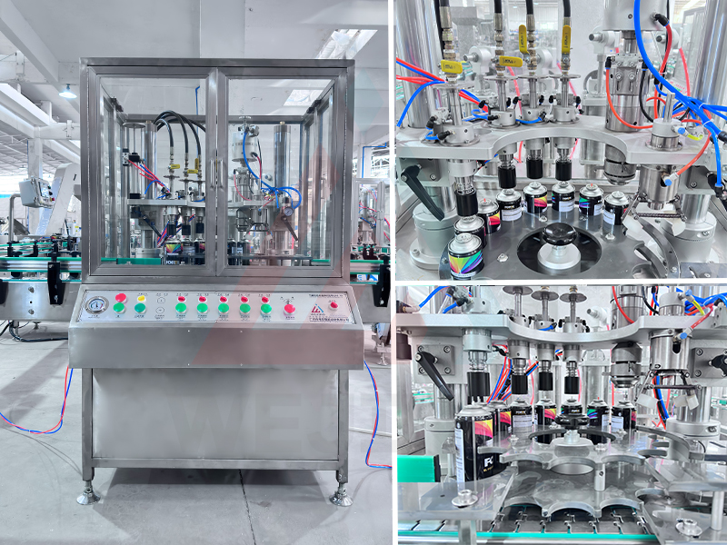 3. آلة تعبئة وختم الغاز