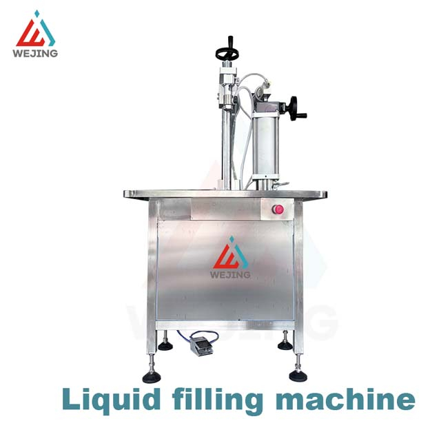 آلة تعبئة وختم علب الهباء الجوي اليدوية شبه الأوتوماتيكية عالية الجودة