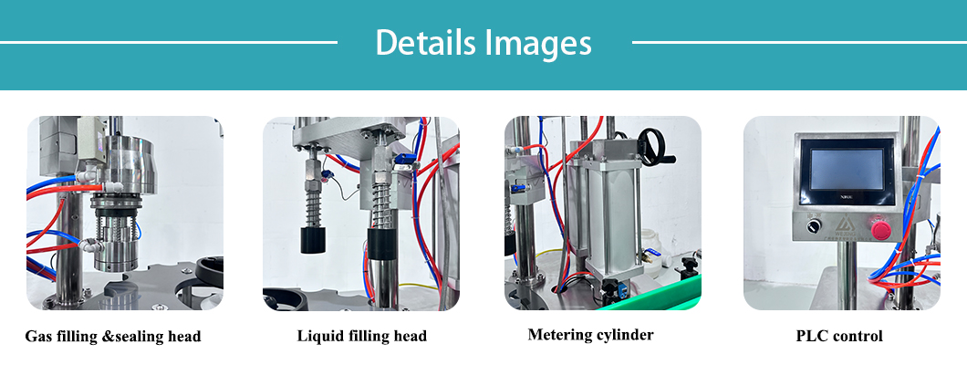 حقيبة على آلة ملء الهباء الجوي الصمام